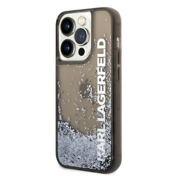 Karl Lagerfeld - Hardcase Liquid Glitter (KLHCP14LLCKVK) - iPhone 14 Pro - Elong