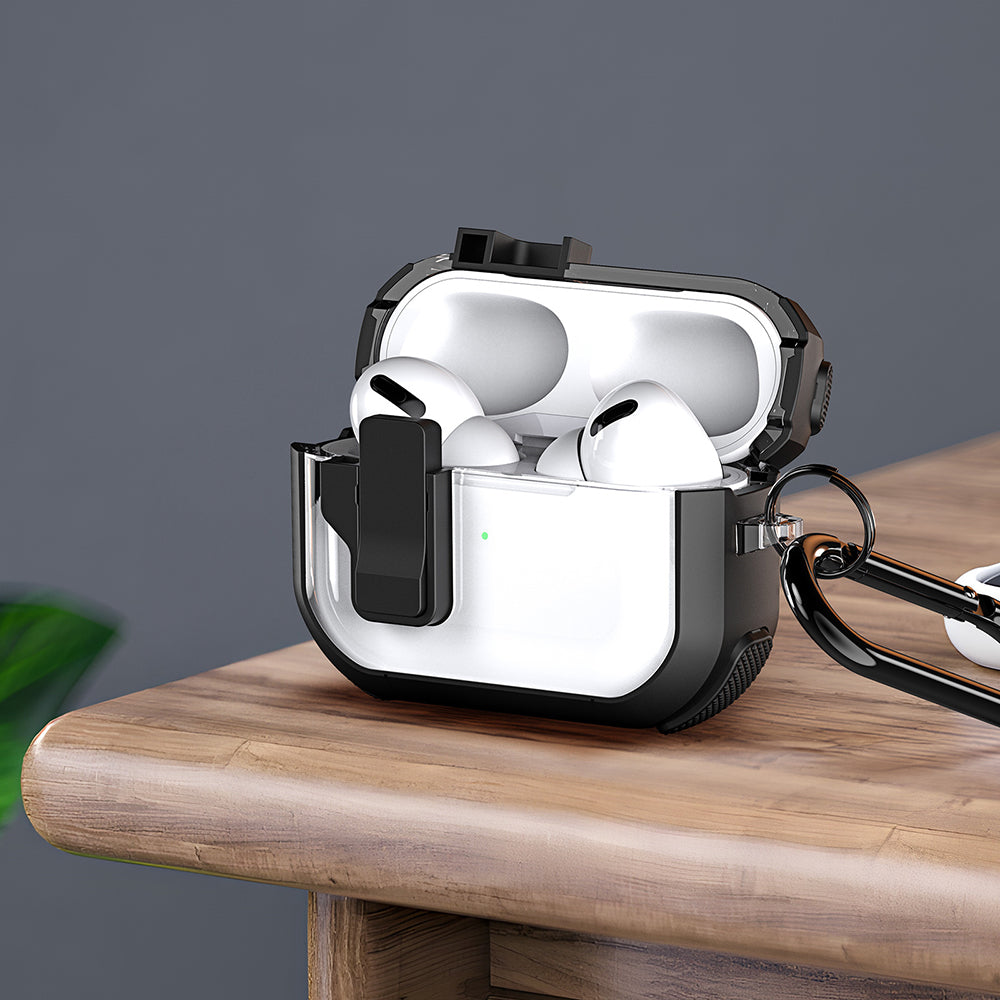 Dux Ducis - PECN Series Case - Apple AirPods 4 - Pink / White
