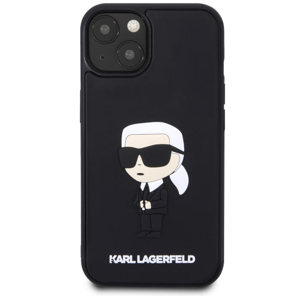 Karl Lagerfeld - 3D Design (KLHCP14M3DRKINK) - iPhone 14 Plus - Rubber Ikonik