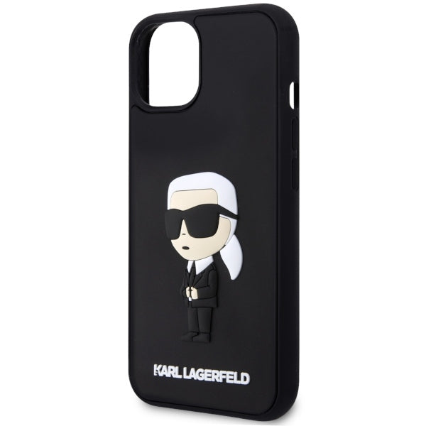 Karl Lagerfeld - 3D Design (KLHCP14M3DRKINK) - iPhone 14 Plus - Rubber Ikonik