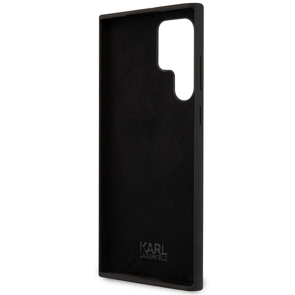 Karl Lagerfeld Husa de protectie Karl Lagerfeld Silicone (KLHCS24LSNCHBCK) compatibil cu Samsung Galaxy S24 Ultra, Choup