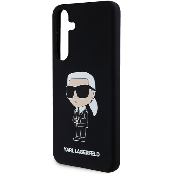 Karl Lagerfeld - Silicone (KLHCS24MSNIKBCK) - Samsung Galaxy S24 Plus - Ikonik