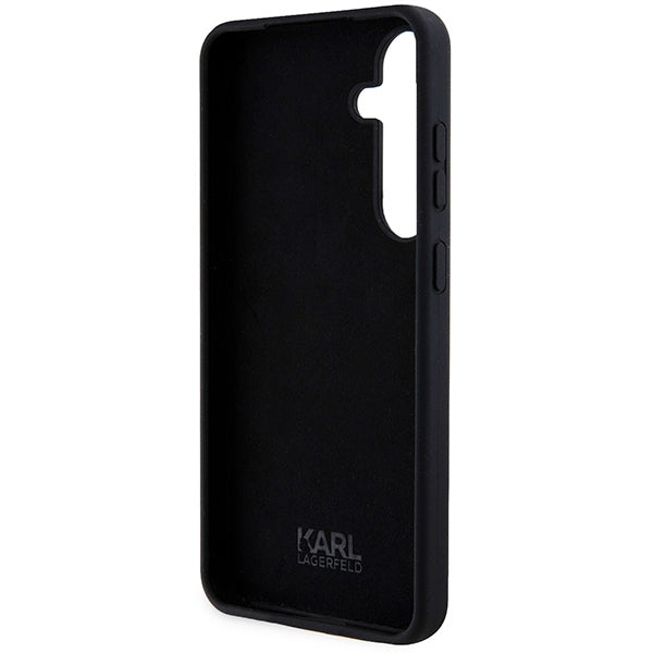Karl Lagerfeld - Silicone (KLHCS24MSNIKBCK) - Samsung Galaxy S24 Plus - Ikonik