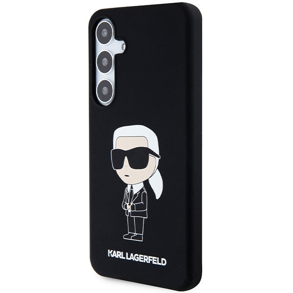 Karl Lagerfeld - Silicone (KLHCS24SSNIKBCK) - Samsung Galaxy S24 - Ikonik