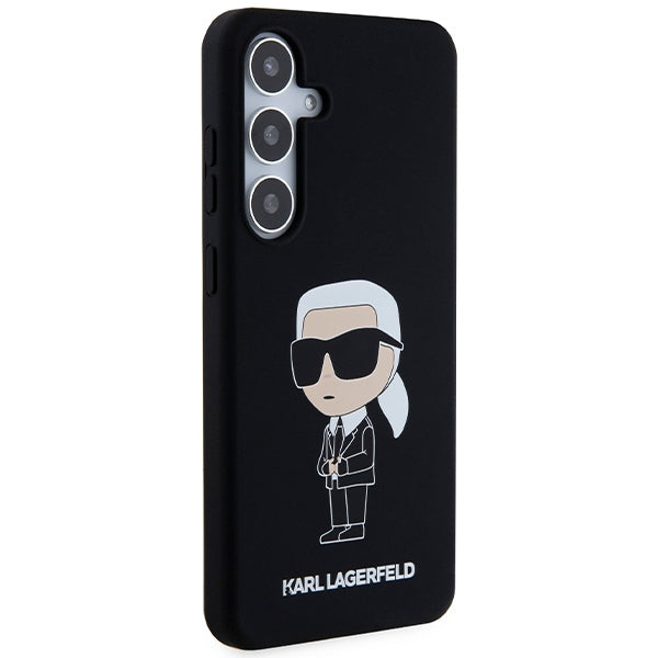 Karl Lagerfeld - Silicone (KLHCS24SSNIKBCK) - Samsung Galaxy S24 - Ikonik