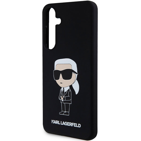 Karl Lagerfeld - Silicone (KLHCS24SSNIKBCK) - Samsung Galaxy S24 - Ikonik