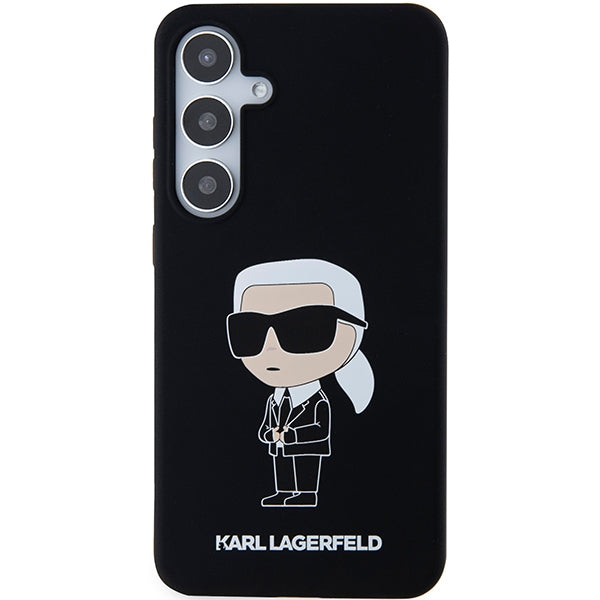 Karl Lagerfeld - Silicone (KLHCS24SSNIKBCK) - Samsung Galaxy S24 - Ikonik