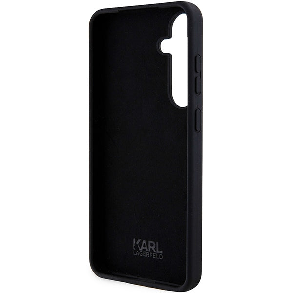 Karl Lagerfeld - Silicone (KLHCS24SSNIKBCK) - Samsung Galaxy S24 - Ikonik