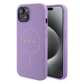 Guess - Saffiano MagSafe (GUHMP15SPSAHMCU) - iPhone 15 - Purple