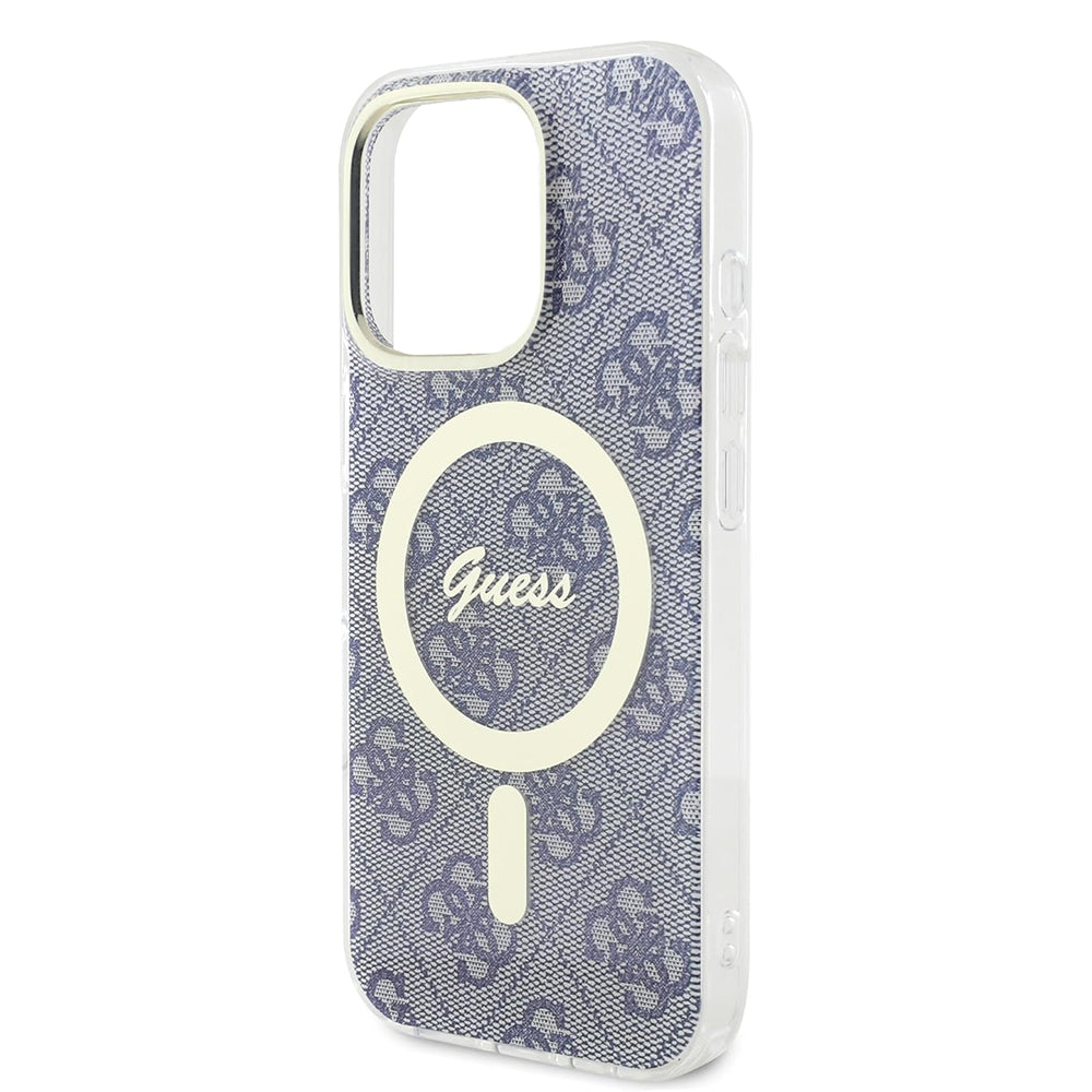 Guess - IML 4G MagSafe (GUHMP16SH4STB) - iPhone 16 - Blue