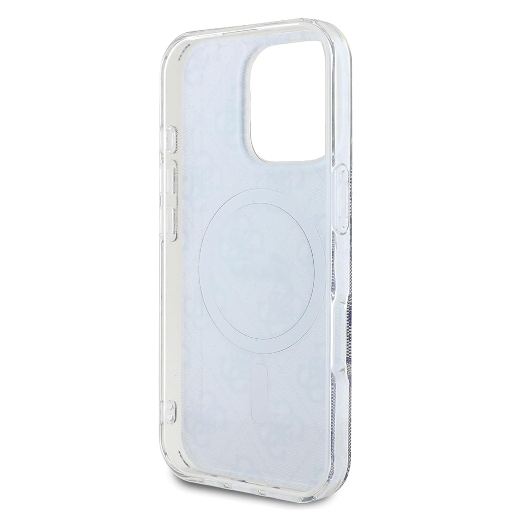 Guess - IML 4G MagSafe (GUHMP16SH4STB) - iPhone 16 - Blue