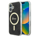 Guess - IML 4G MagSafe (GUHMP16SH4STK) - iPhone 16 - Black