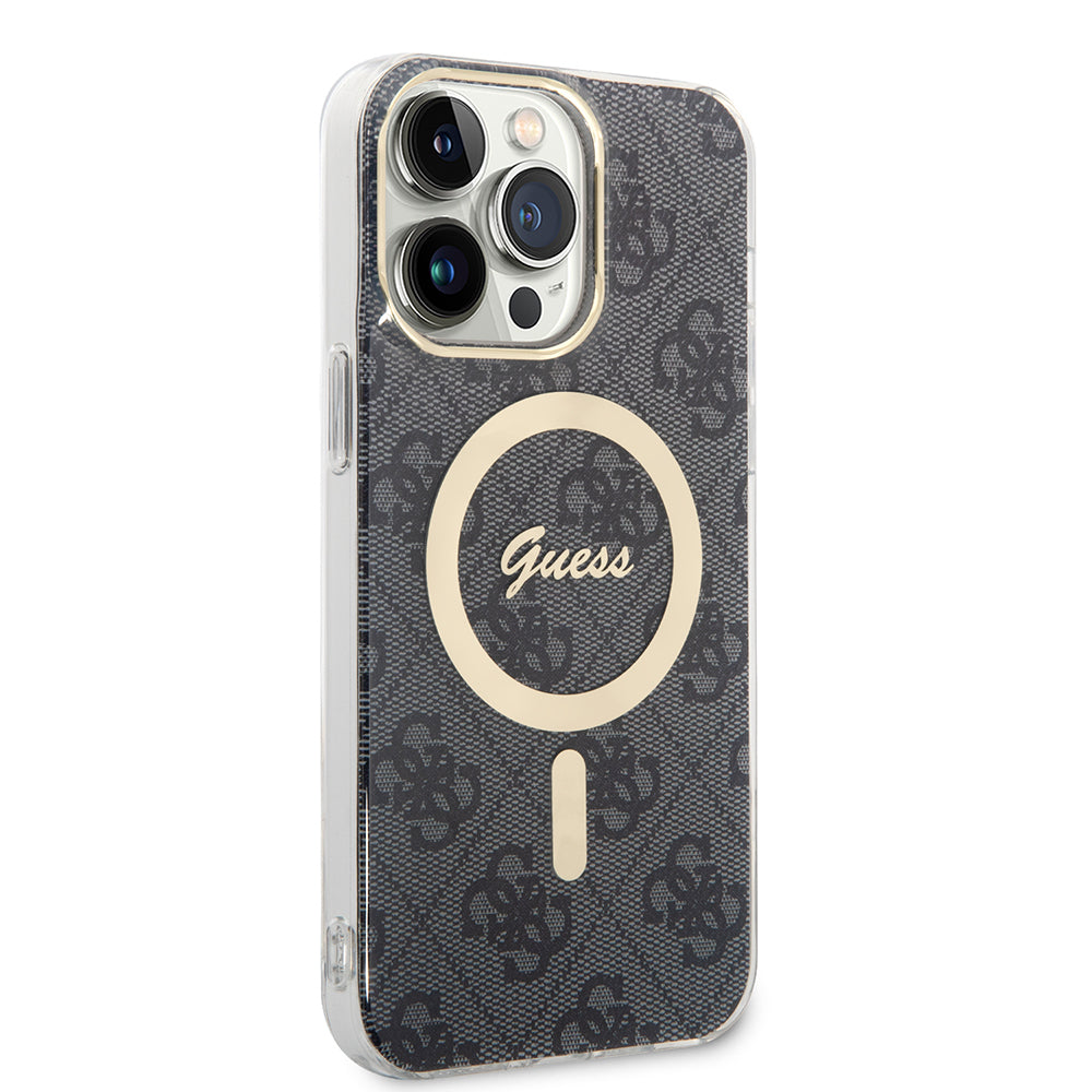 Guess - IML 4G MagSafe (GUHMP16SH4STK) - iPhone 16 - Black