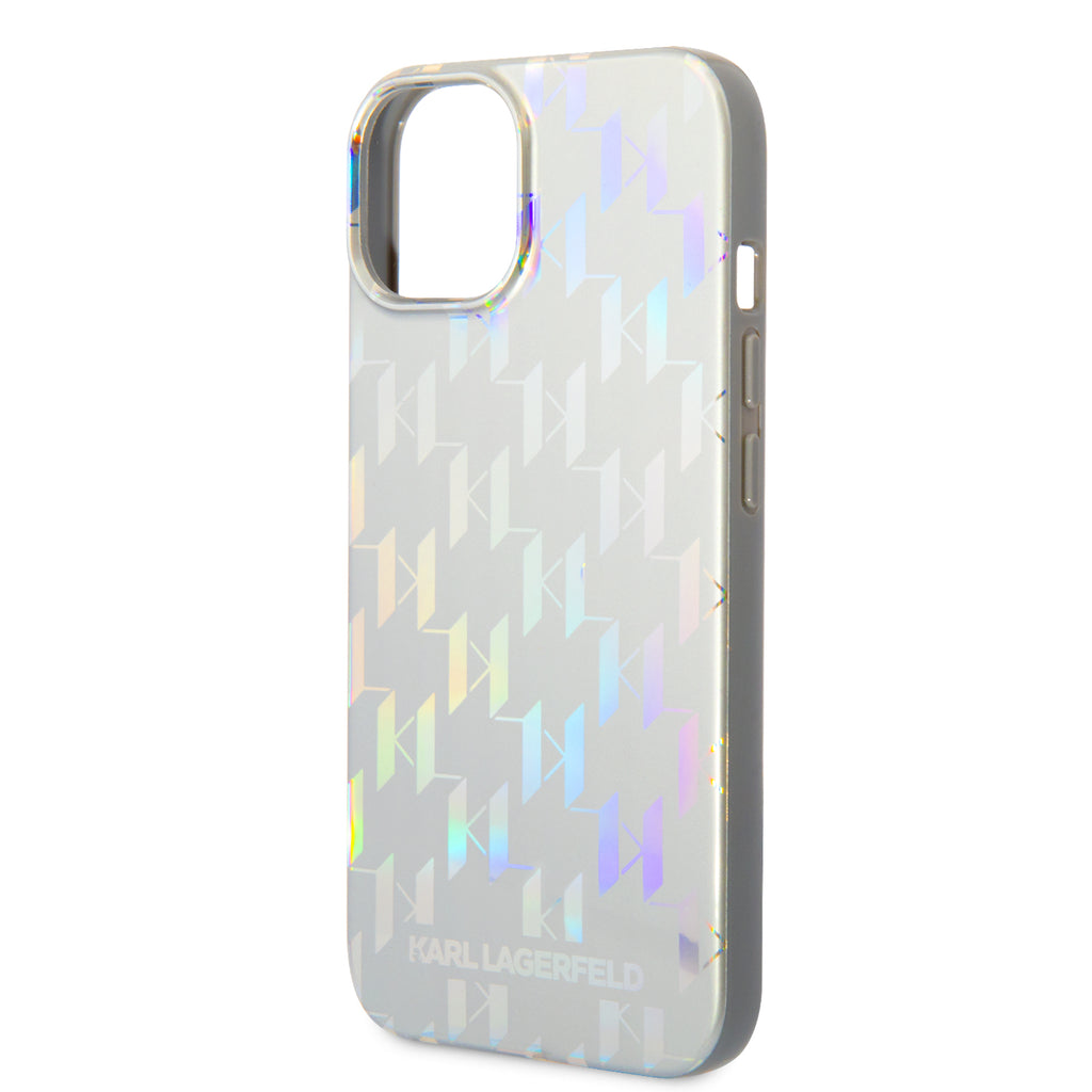 Karl Lagerfeld - Hardcase Monogram (KLHCP14MLGMMSV3) - iPhone 14 Plus - Iridescent