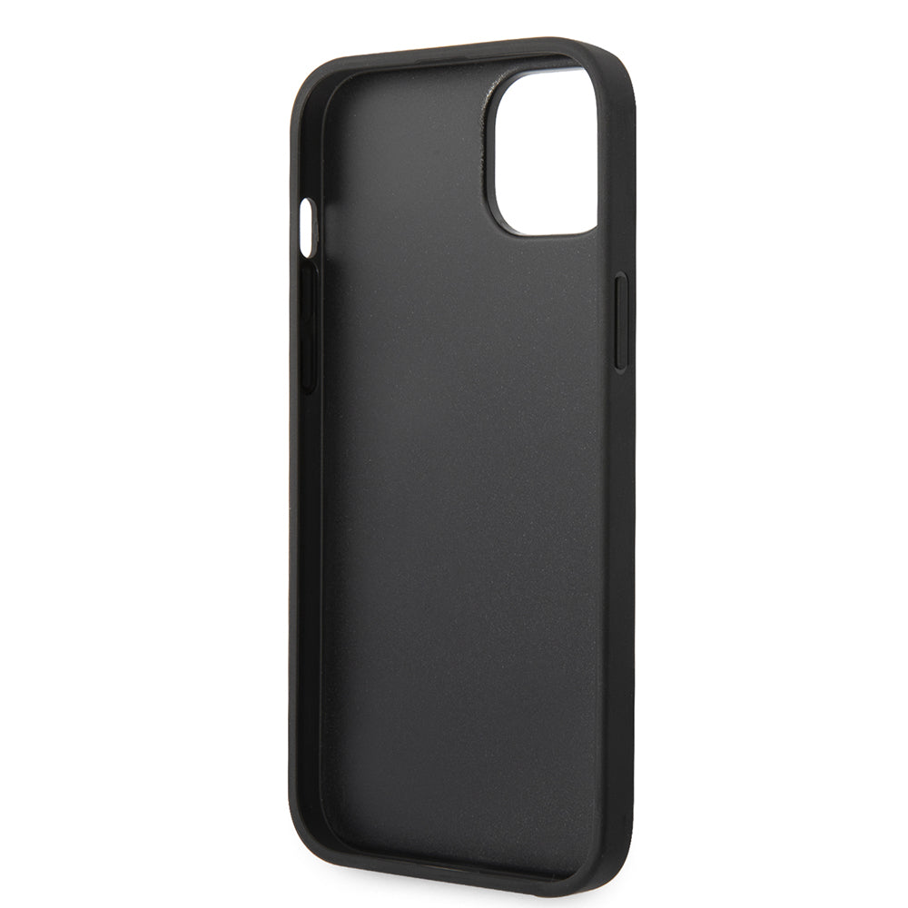 Karl Lagerfeld - Hardcase Monogram (KLHCP14MPGKLSKW) - iPhone 14 Plus - Brown Stripe