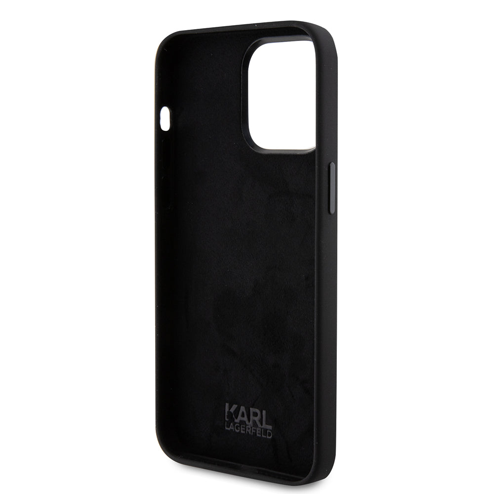 Karl Lagerfeld - Silicone (KLHCP15XSDHKCNK) - iPhone 15 Pro Max - Karl&Choupette Head
