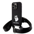 Karl Lagerfeld - Silicone Crossbody (KLHCP15XSCBSKNK) - iPhone 15 Pro Max - Ikonik
