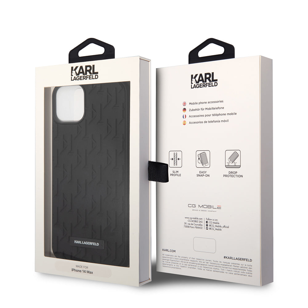 Karl Lagerfeld - 3D Design (KLHCP14MRUPKLPK) - iPhone 14 Plus - Monogram