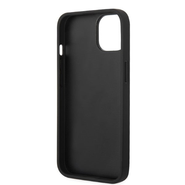 Karl Lagerfeld - Hardcase Glitter (KLHCP14MG2CPS) - iPhone 14 Plus - Silver Choupette Patch