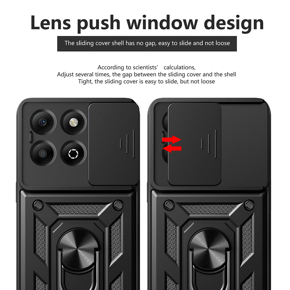 Techsuit - CamShield Series - Honor X6b - Black