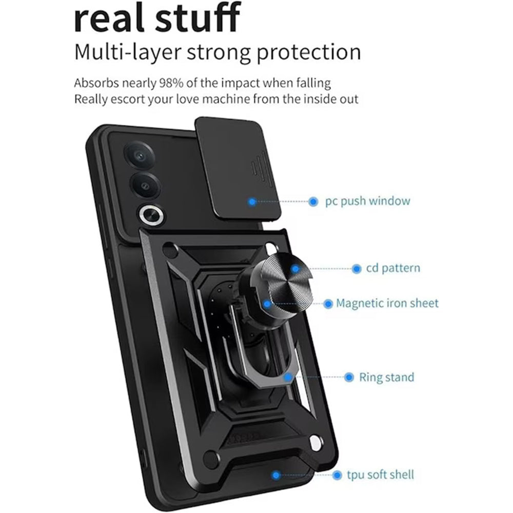 Techsuit - CamShield Series - Oppo A80 5G - Black