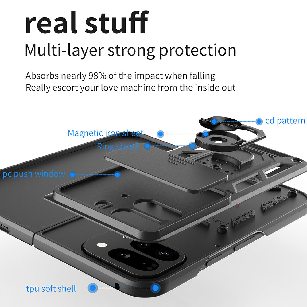 Techsuit - CamShield Series - Google Pixel 9 Pro Fold - Green