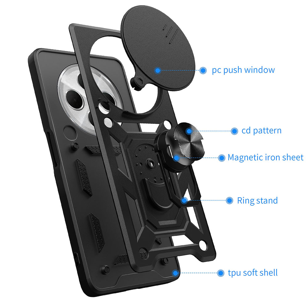 Techsuit - CamShield Series - Xiaomi Redmi 14C / Poco C75 - Rose Gold