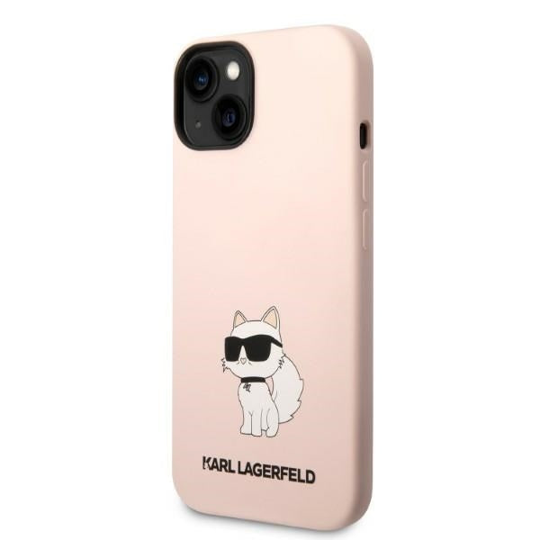 Karl Lagerfeld - Silicone (KLHCP14MSNCHBCP) - iPhone 14 Plus - Pink Choupette