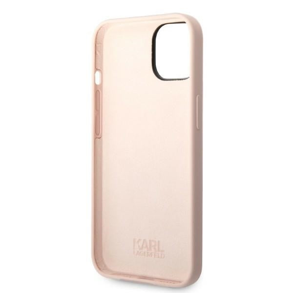 Karl Lagerfeld - Silicone (KLHCP14MSNCHBCP) - iPhone 14 Plus - Pink Choupette