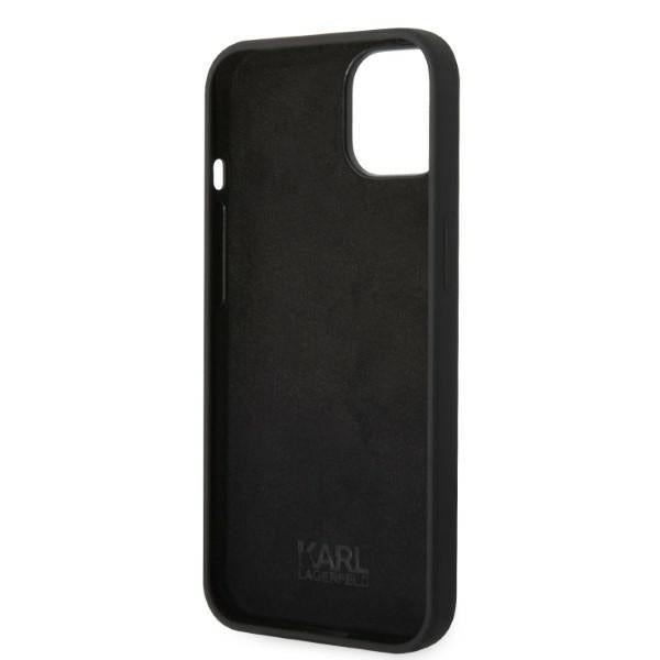 Karl Lagerfeld - Silicone (KLHCP14MSRSGRCK) - iPhone 14 Plus - Black RSG