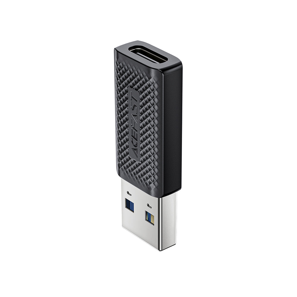 Acefast - Adapter (J2) - Type-C to USB 3.0, Fast Charging, Data Transmission, 5Gbps - Black