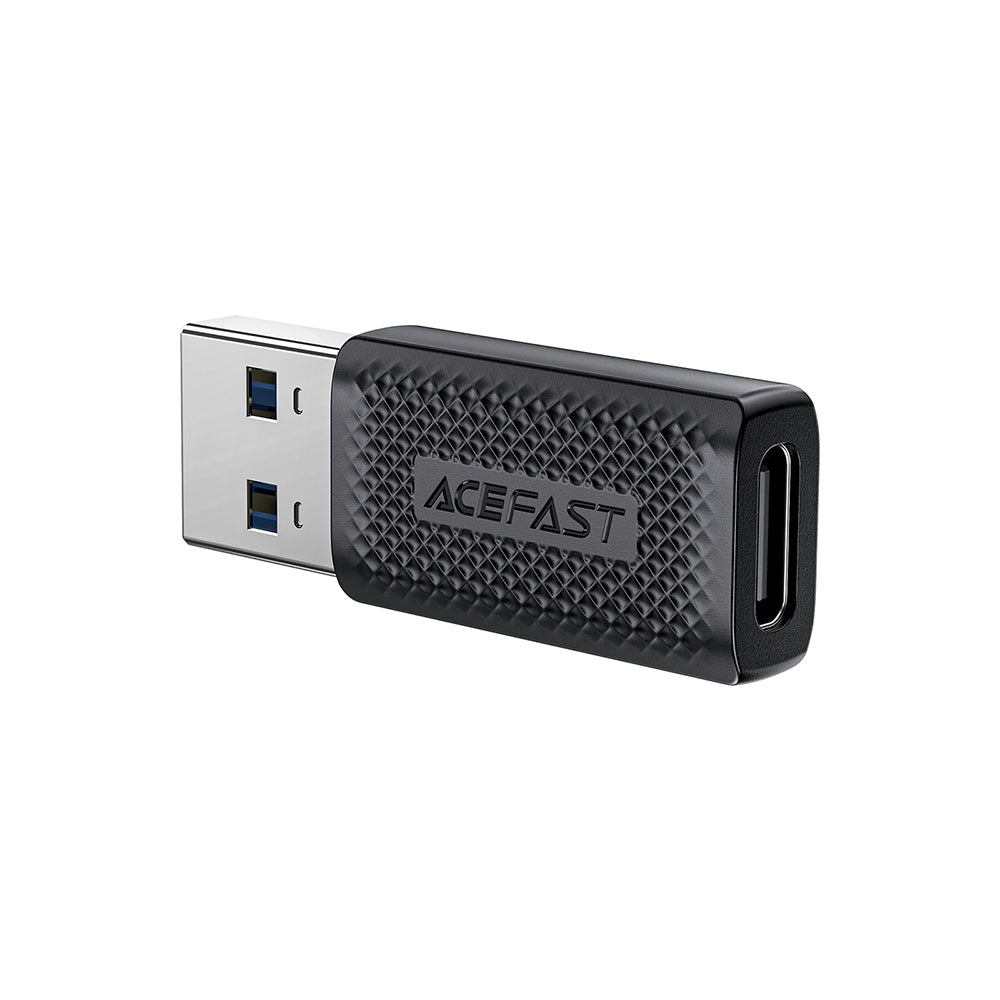 Acefast - Adapter (J2) - Type-C to USB 3.0, Fast Charging, Data Transmission, 5Gbps - Black