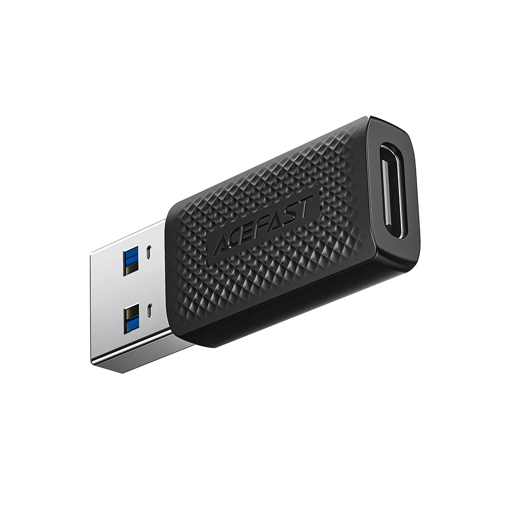 Acefast - Adapter (J2) - Type-C to USB 3.0, Fast Charging, Data Transmission, 5Gbps - Black