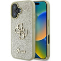 Guess - Glitter Fixed Big 4G (GUHCP16MHG4SGD) - iPhone 16 Plus - Gold
