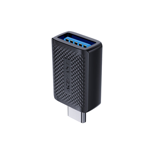 Acefast - Adapter (J1) - Type-C to USB 3.0, 5Gbps, Fast Charging, Data Transmission - Black