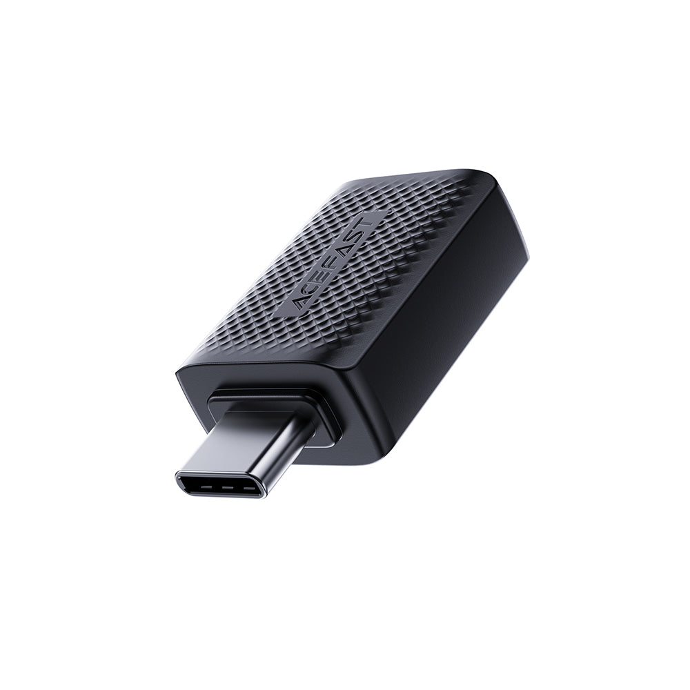 Acefast - Adapter (J1) - Type-C to USB 3.0, 5Gbps, Fast Charging, Data Transmission - Black