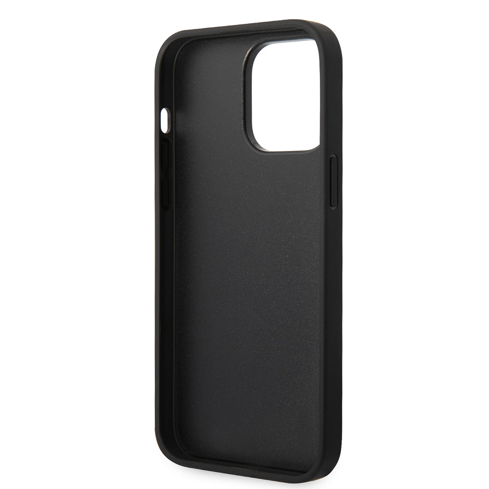 Karl Lagerfeld - Hardcase Glitter (KLHCP14XGFKPG) - iPhone 14 Pro Max - Silver Flakes Ikonik