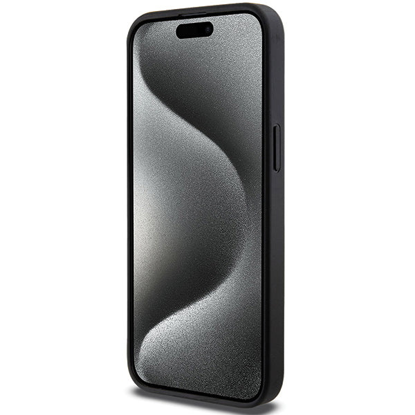 Karl Lagerfeld - Saffiano Gripstand (KLHCP14XGSACHPK) - iPhone 14 Pro Max - Choupette