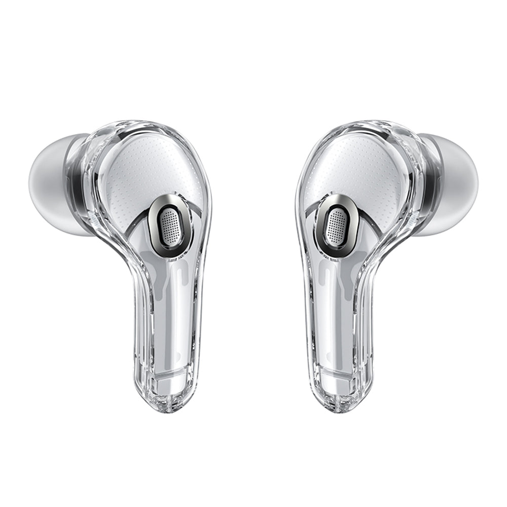 Acefast - Wireless Earbuds (T8) - USB-C, IPX4, Bluetooth 5.3, AI Call Noise Reduction, Digital Display, 480mAh - White M