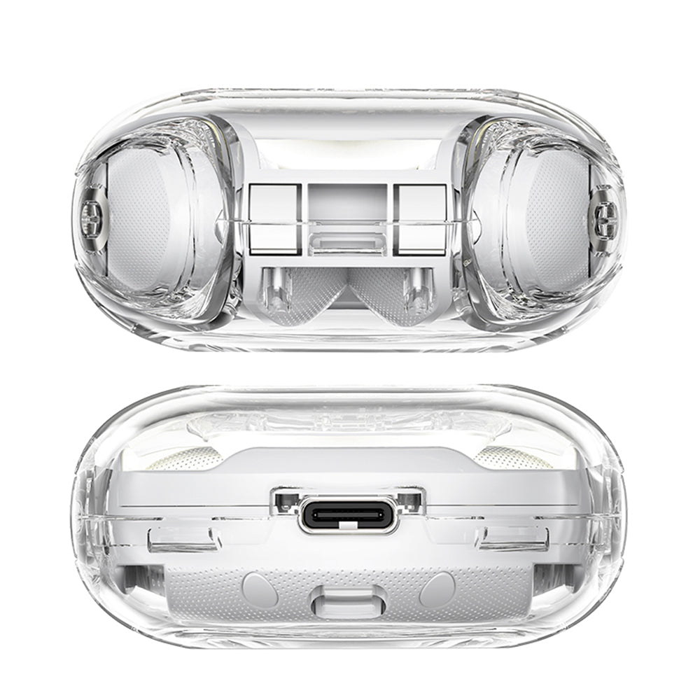 Acefast - Wireless Earbuds (T8) - USB-C, IPX4, Bluetooth 5.3, AI Call Noise Reduction, Digital Display, 480mAh - White M