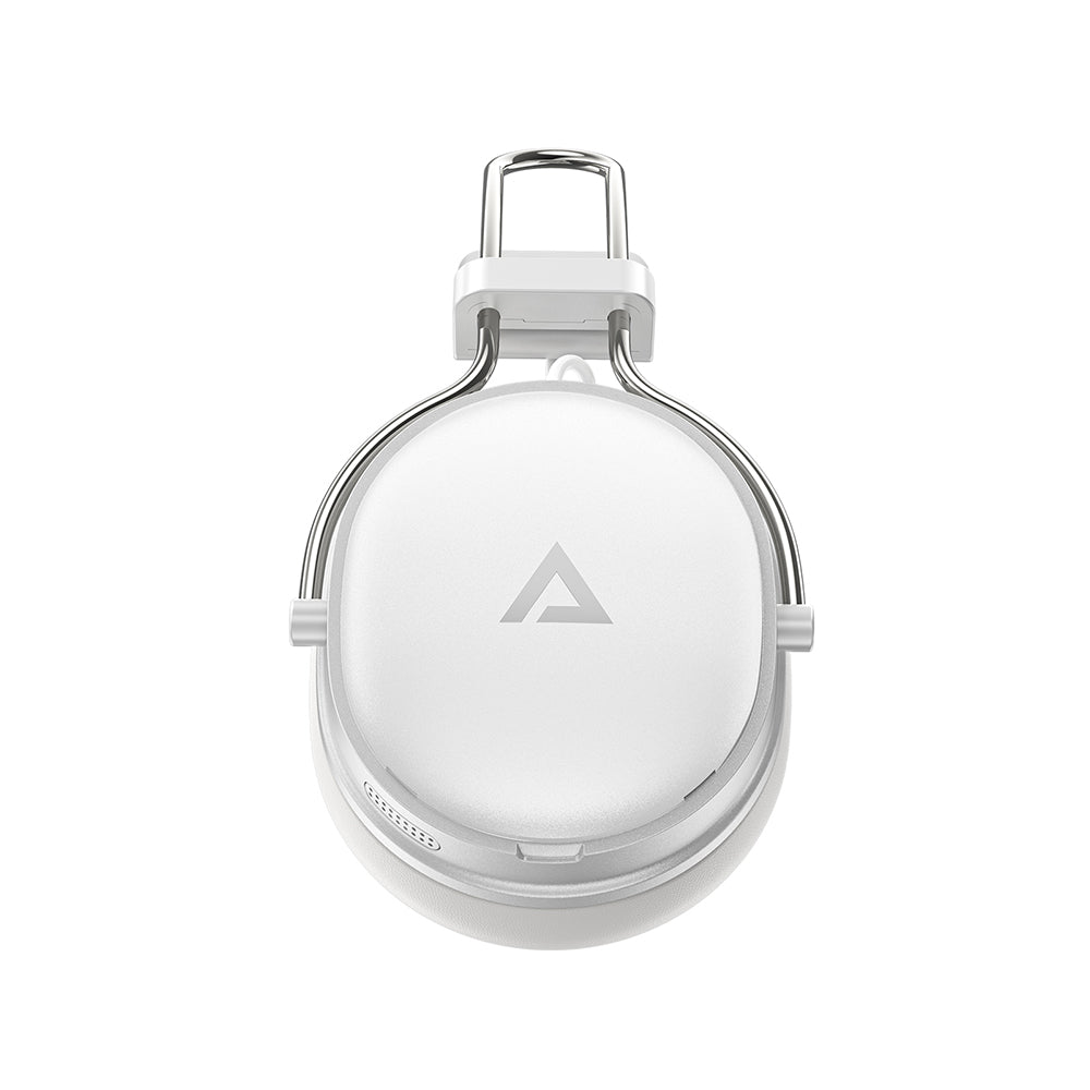Acefast - Wireless Headset (H7) - Type-C, Bluetooth 5.4, Active Noise Reduction, IP54, 500mAh, Hi-Fi Sound - Pearl White