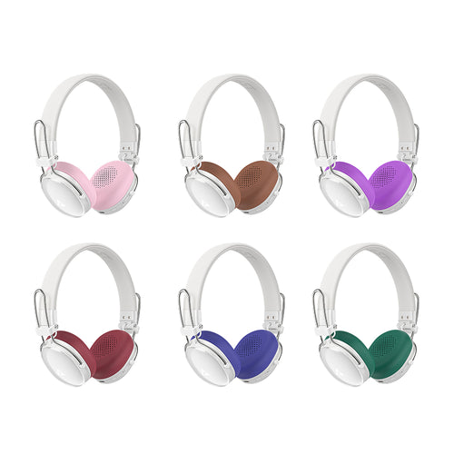 Acefast - Wireless Headset (H7) - Type-C, Bluetooth 5.4, Active Noise Reduction, IP54, 500mAh, Hi-Fi Sound - Pearl White
