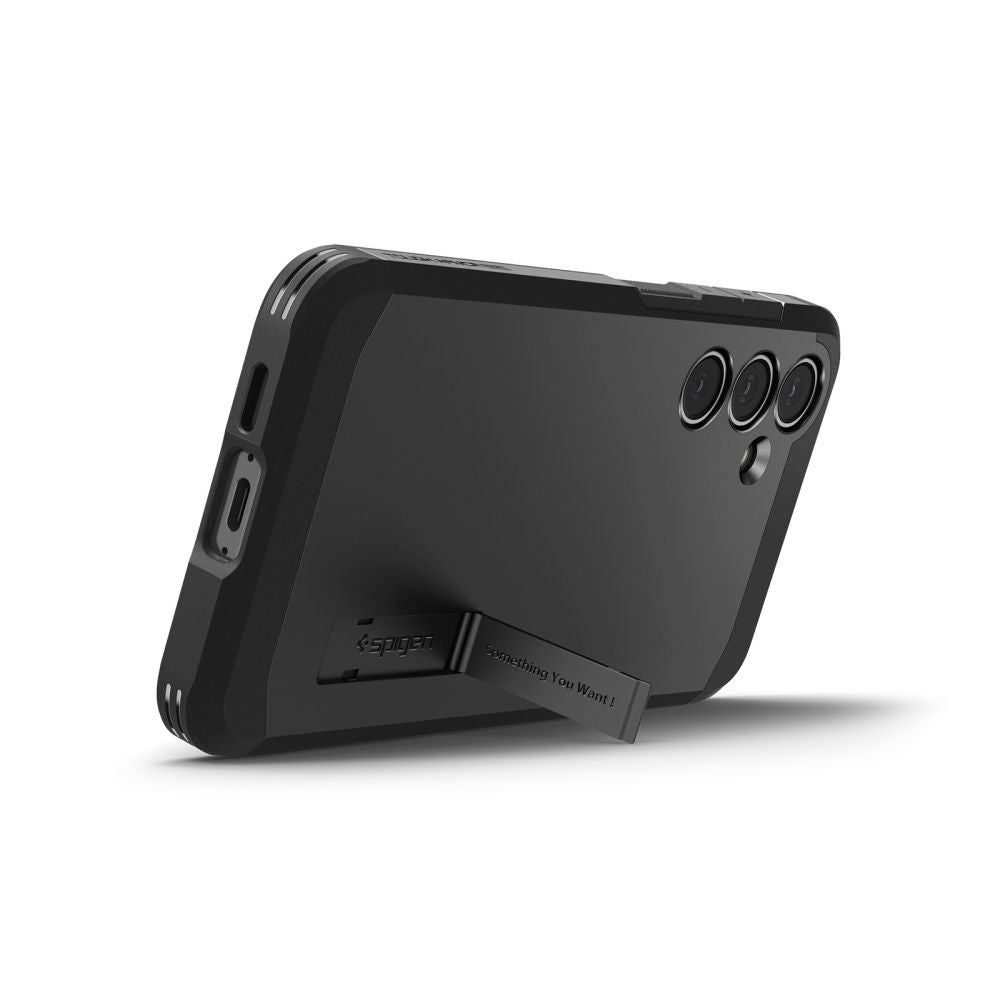 Spigen Husa de protectie Spigen Tough Armor MagSafe (ACS08625) compatibil cu Samsung Galaxy S24 FE, Negru – imagine 3