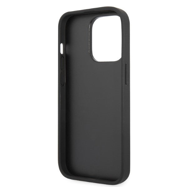 Karl Lagerfeld - Hardcase Glitter (KLHCP14XG2CPS) - iPhone 14 Pro Max - Silver Choupette Patch