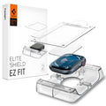 Spigen - (2 pack) Elite Shield EZ Fit (AFL08579) - Apple Watch 10 46mm / Watch 11 46mm - Clear