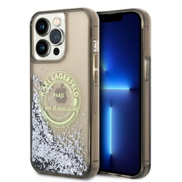 Karl Lagerfeld - Hardcase Liquid Glitter (KLHCP14XLCRSGRK) - iPhone 14 Pro Max - RSG