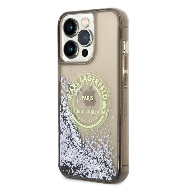 Karl Lagerfeld - Hardcase Liquid Glitter (KLHCP14XLCRSGRK) - iPhone 14 Pro Max - RSG