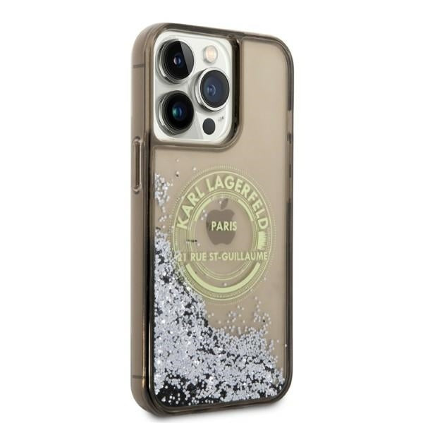 Karl Lagerfeld - Hardcase Liquid Glitter (KLHCP14XLCRSGRK) - iPhone 14 Pro Max - RSG