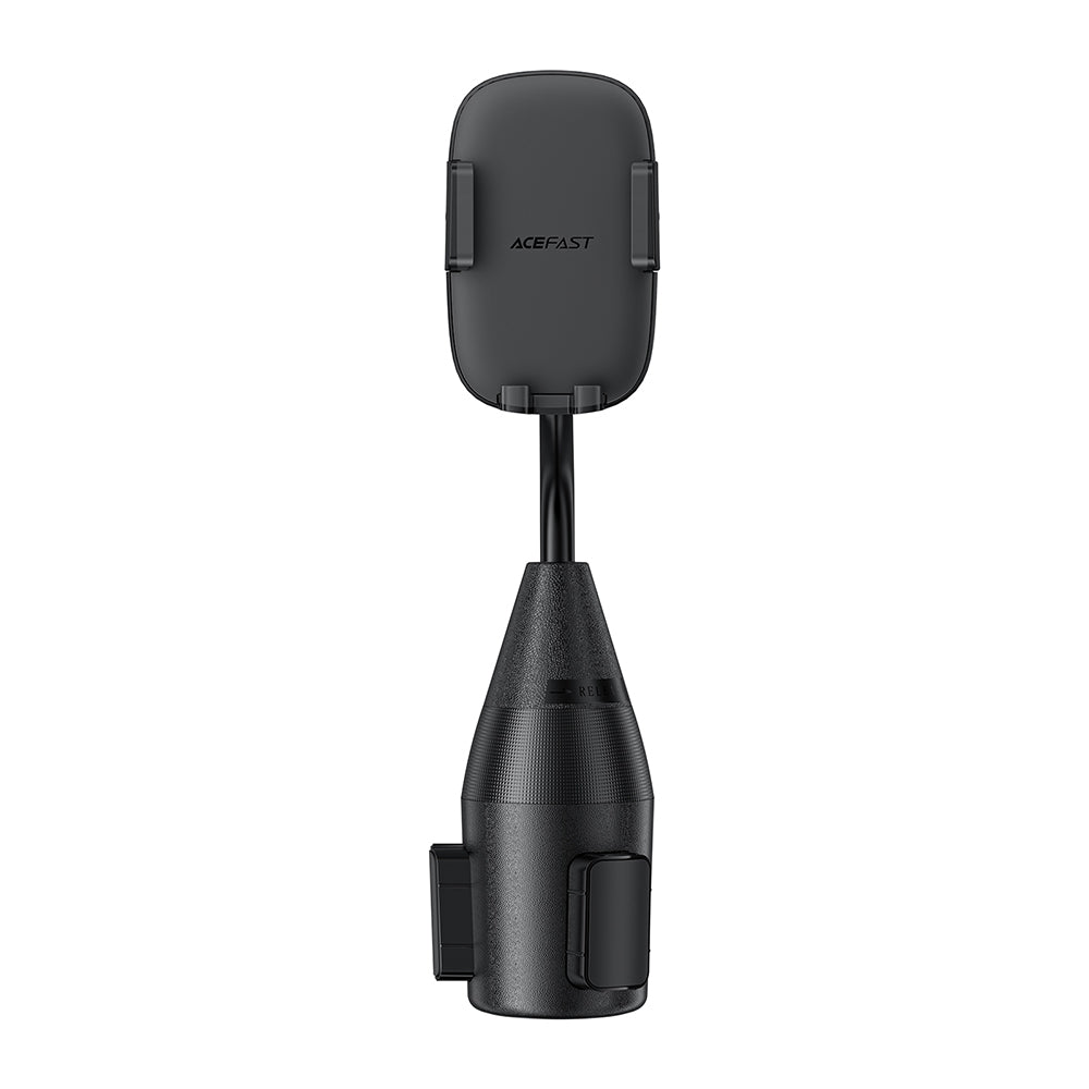 Acefast - Car Holder (D24) - for Cup Holder, 360° Rotation, Multi-angle Adjustment, Safety Lock, for Phone 4.5-6.7" - Bl