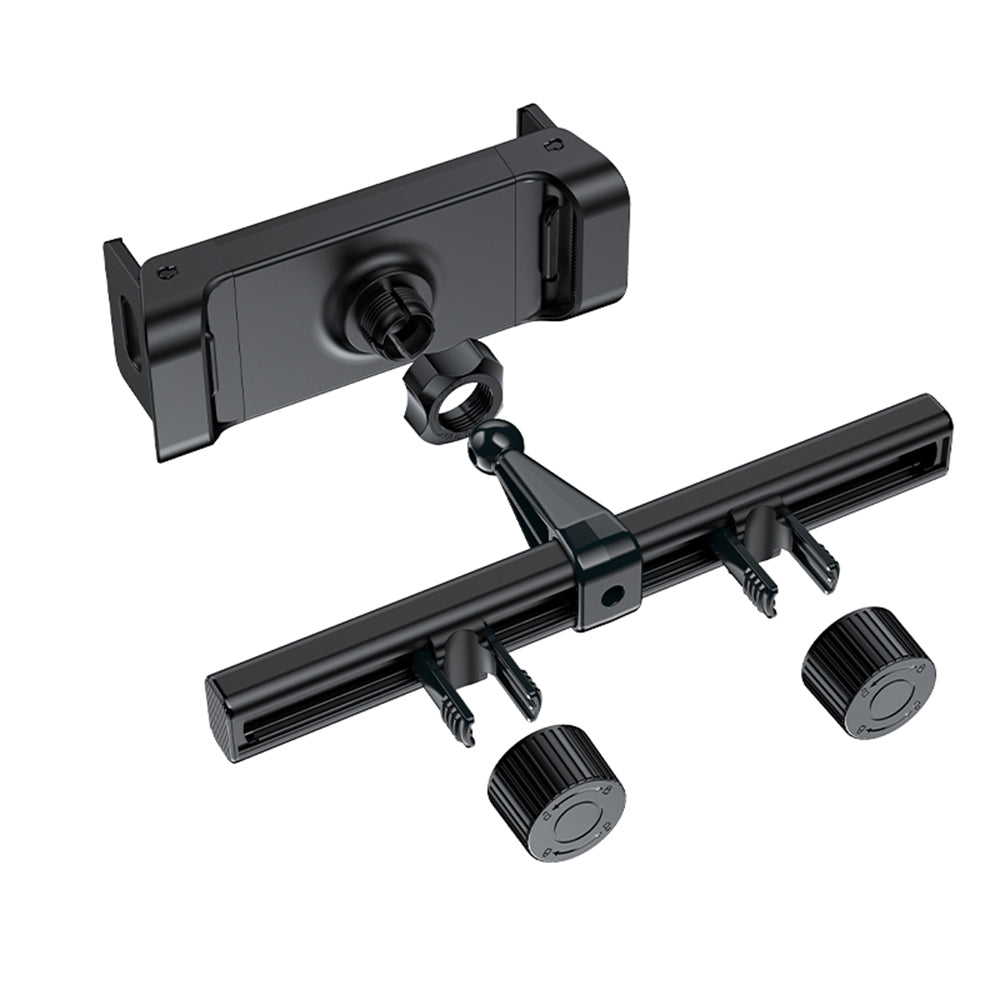 Acefast - Car Holder (D8) - for In-car Headrest, Adjustable, Folding Clamp Arm, for Devices 4.7-12.9 - Black